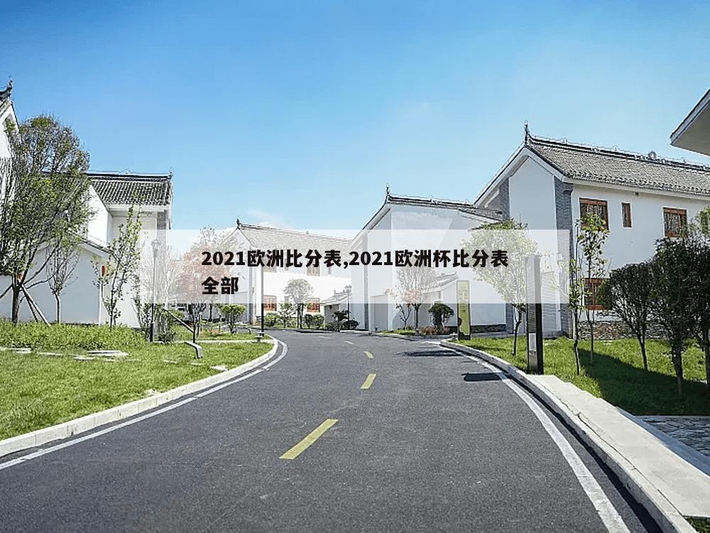 2021欧洲比分表,2021欧洲杯比分表全部