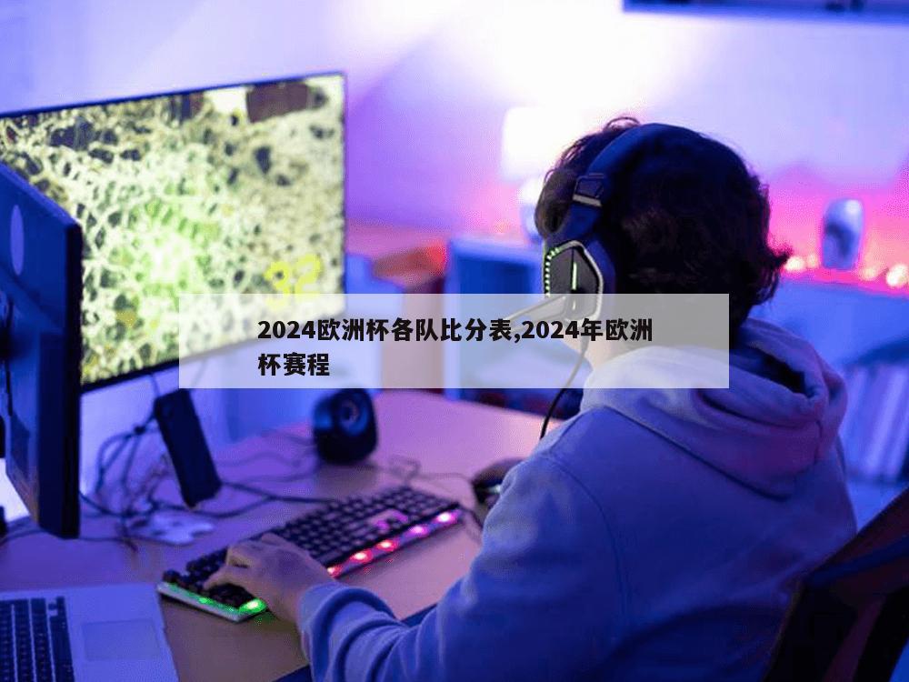 2024欧洲杯各队比分表,2024年欧洲杯赛程