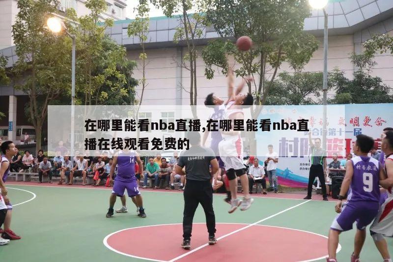 在哪里能看nba直播,在哪里能看nba直播在线观看免费的