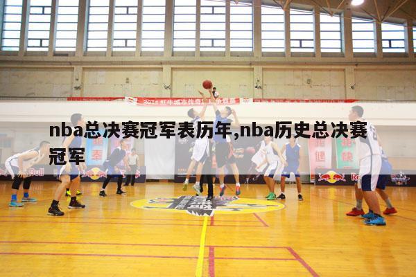 nba总决赛冠军表历年,nba历史总决赛冠军